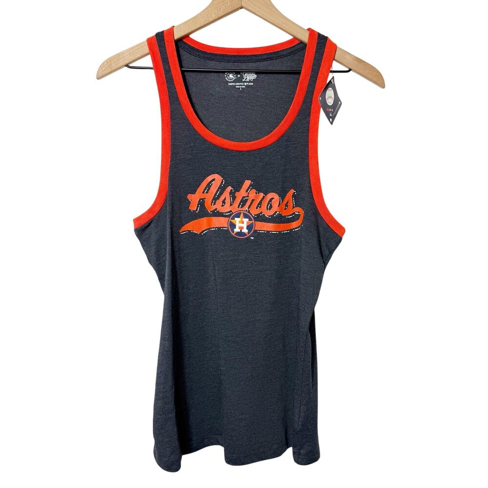 Houston Astros MLB Women's Sleeveless Tank Top Size Small NWT